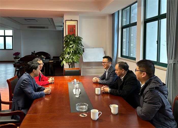 常州市政協副主席、常州民建主委一行走訪我司